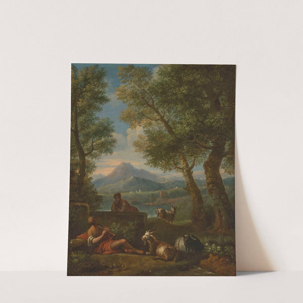 Pastoral Landscape by Jan Frans Van Bloemen