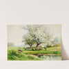 Pastoral Landscape by Carl Weber