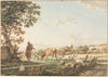 Pastoral Landscape with Village (1799)