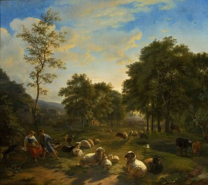 Pastoral scene