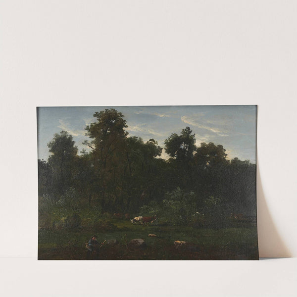 Pastoral Scene by Régis François Gignoux