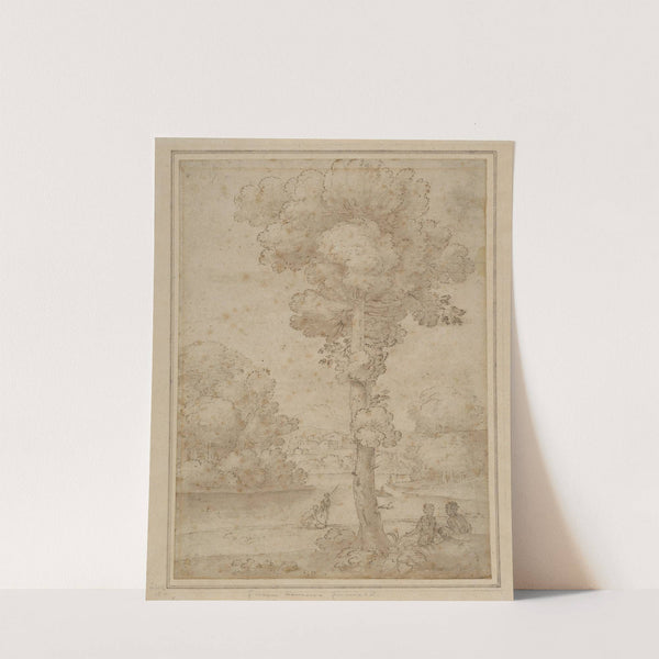 Pastoral Scene by Giovanni Francesco Grimaldi