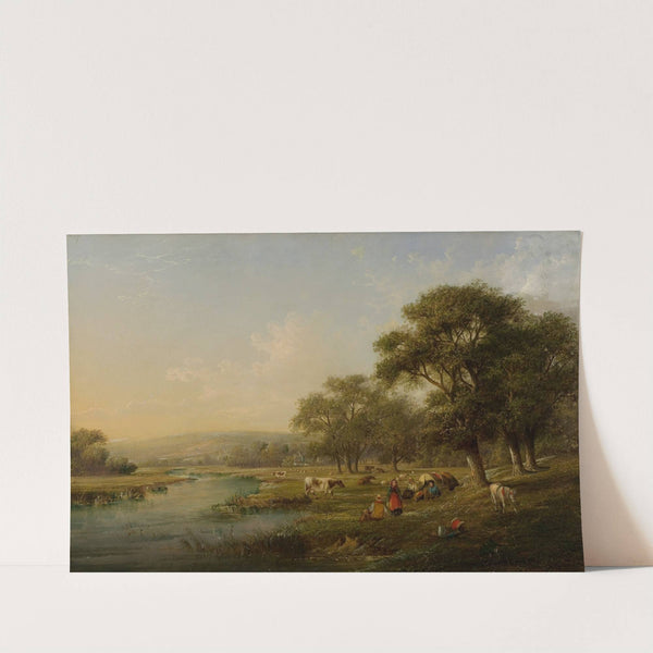 Pastoral Scene (19th Century) by English School