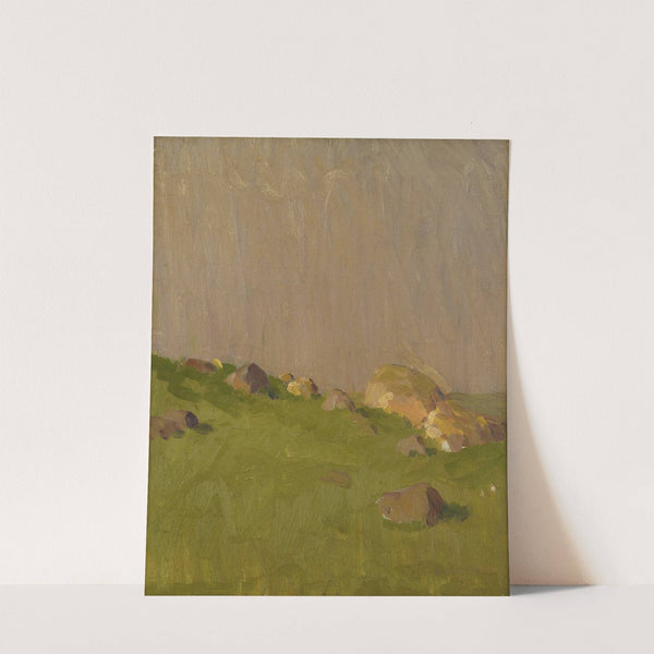 Pasture Boulders by William Langson Lathrop