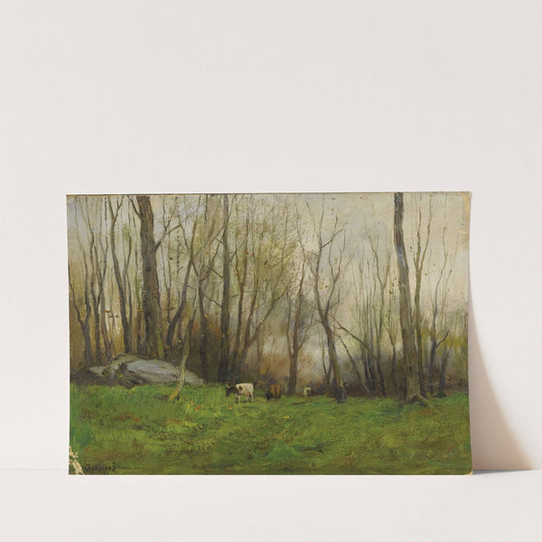 Pasture in the Bronx, New York by Charles Paul Gruppe