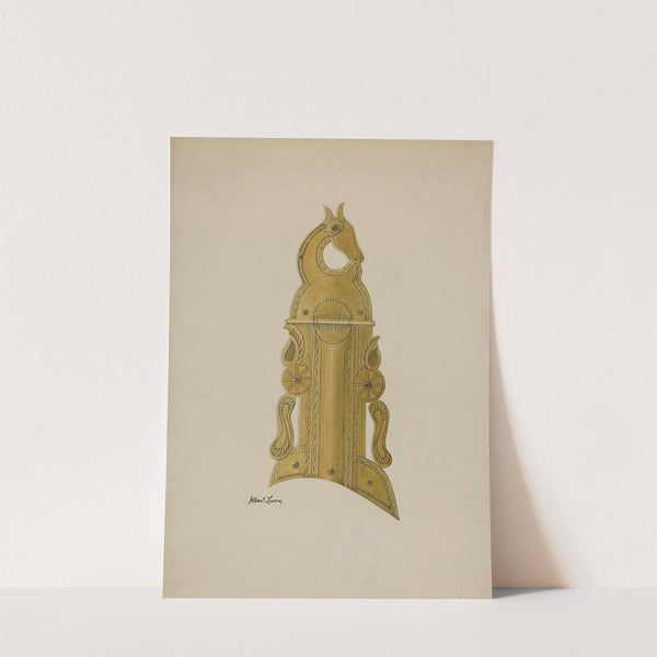 Patch Box of Kentucky Rifle by Albert Levone