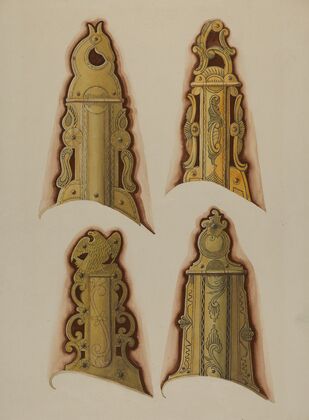 Patch Boxes of Kentucky Rifles