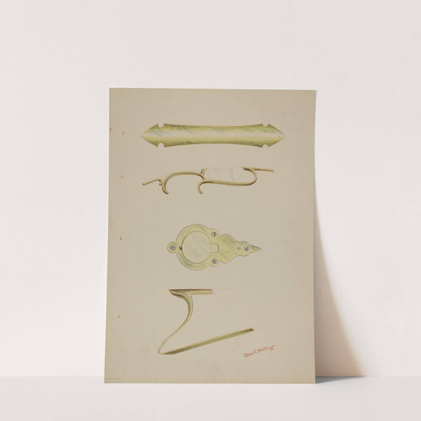 Patch Pocket and Decorations on Ky. Rifle by Charles Moss