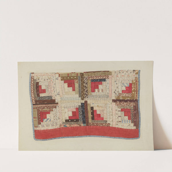 Patchwork Bedspread by Mina Greene