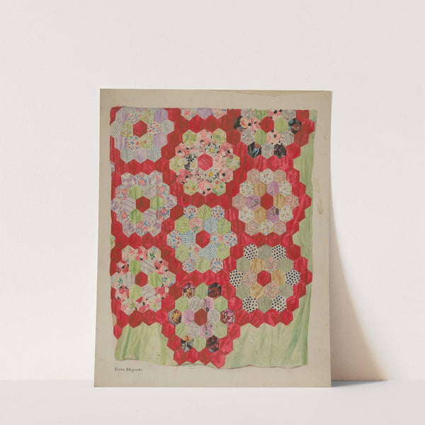 Patchwork for Quilting (c. 1939) by Edith Magnette