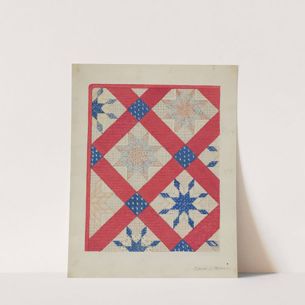 Patchwork Quilt by Elbert S. Mowery