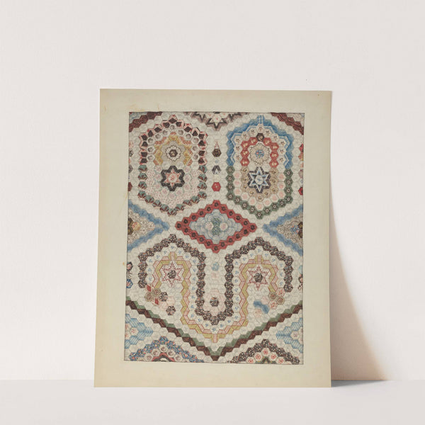 Patchwork Quilt by Sylvia De Zon