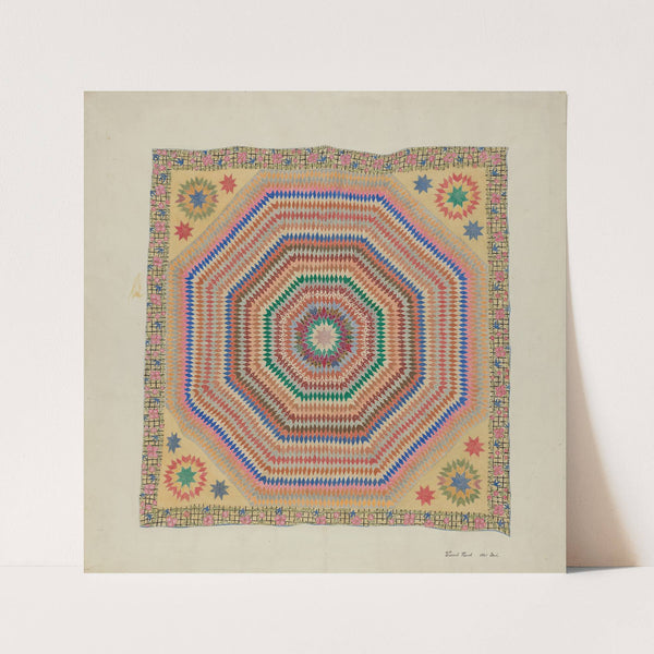 Patchwork Quilt (1935-1942) by Vincent P. Rosel