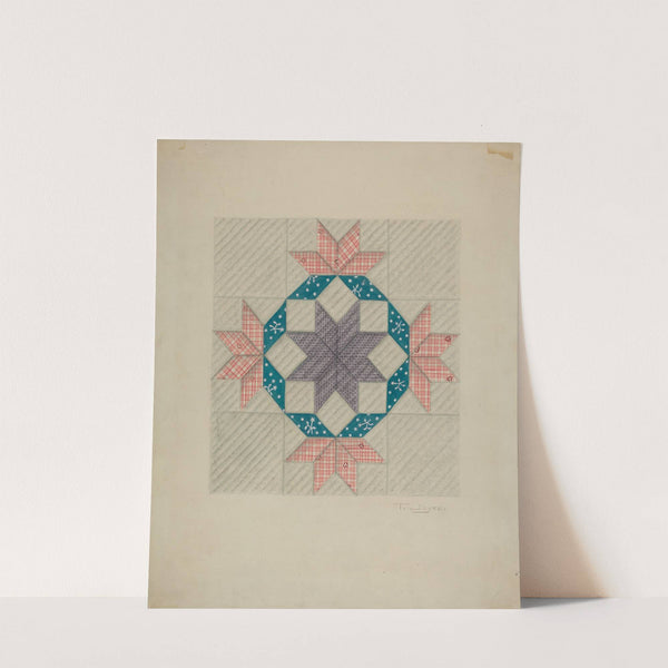 Patchwork Quilt Pattern by T. Joyce