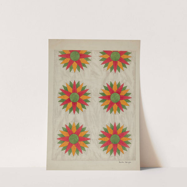 Patchwork Quilt - Top by Bertha Semple