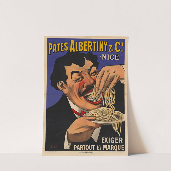 Pâtes Albertiny & Cie. Exigez partout la marque (1910-1920) by Marcellin Auzolle