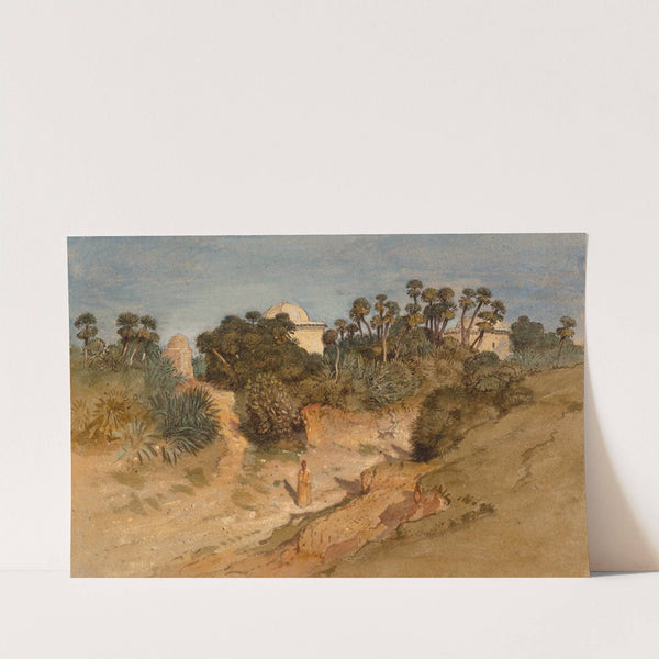 Path by Mosque by Samuel Colman