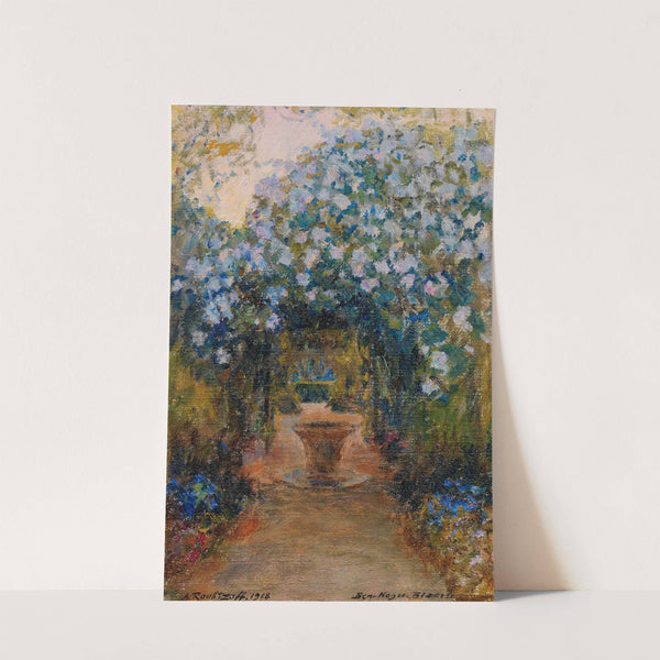 Path In The Ben Negro Park by Alexandre Roubtzoff