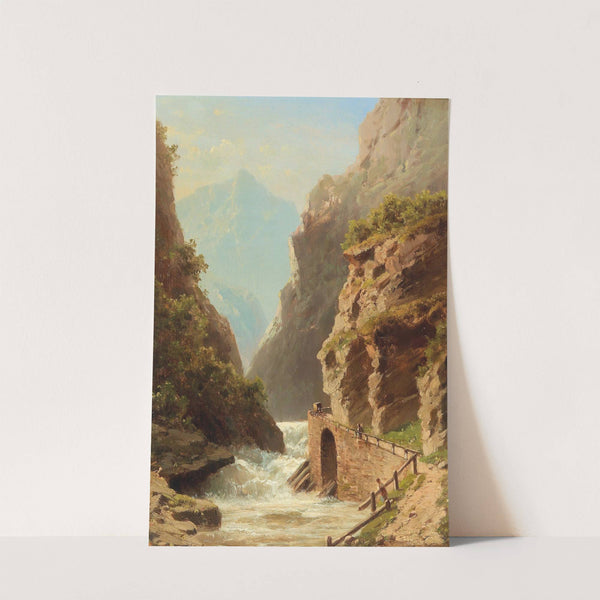 Path On A River Shore by Adolf Chwala
