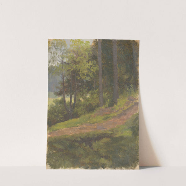 Path on the Edge of the Forest (1860) by Jan Nowopacký