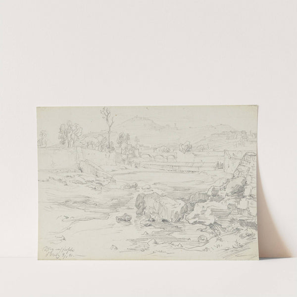 Path to Fiesole by Friedrich Metz