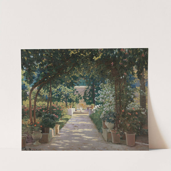 Pati De Játiva (Terrace In Játiva, Valencia) by Santiago Rusiñol