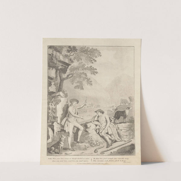 Patie Rebukes Roger by David Allan