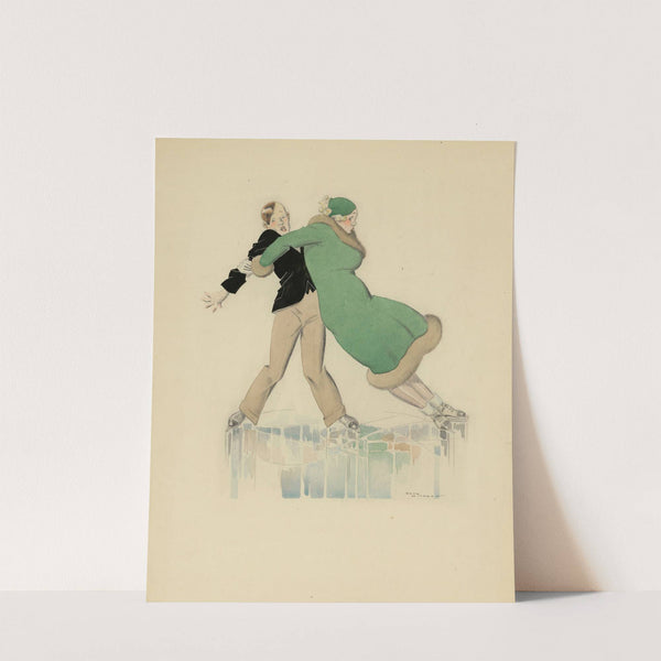 Patineuse (1920s) by René Vincent