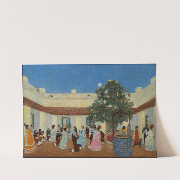 Patio by Pedro Figari