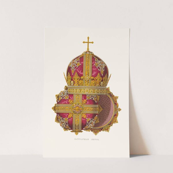Patriarshaia mitra by Fedor Grigoryevich Solntsev