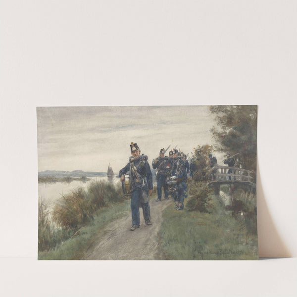 Patrouille van de infanterie by Jan Hoynck van Papendrecht