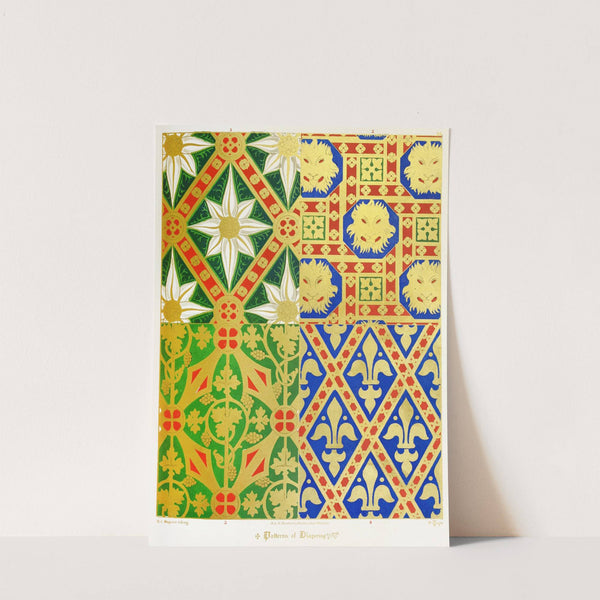 Patterns for Diapering 3 by Augustus Pugin