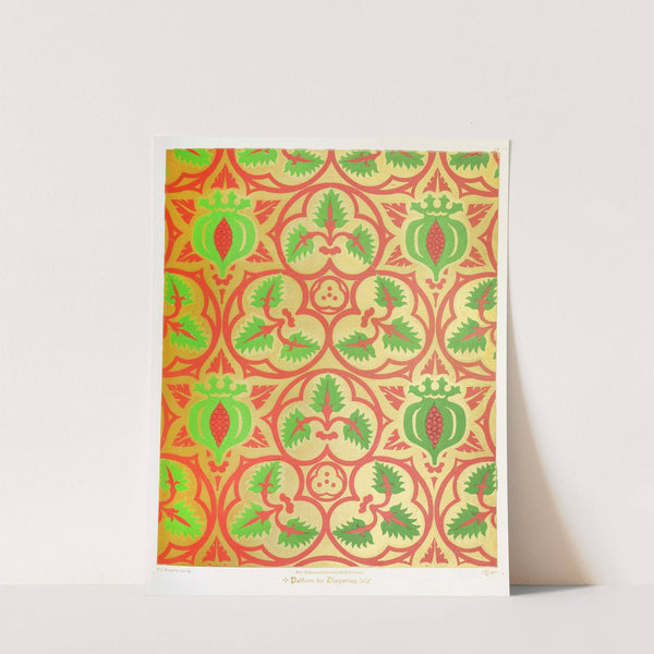 Patterns for Diapering 6 by Augustus Pugin