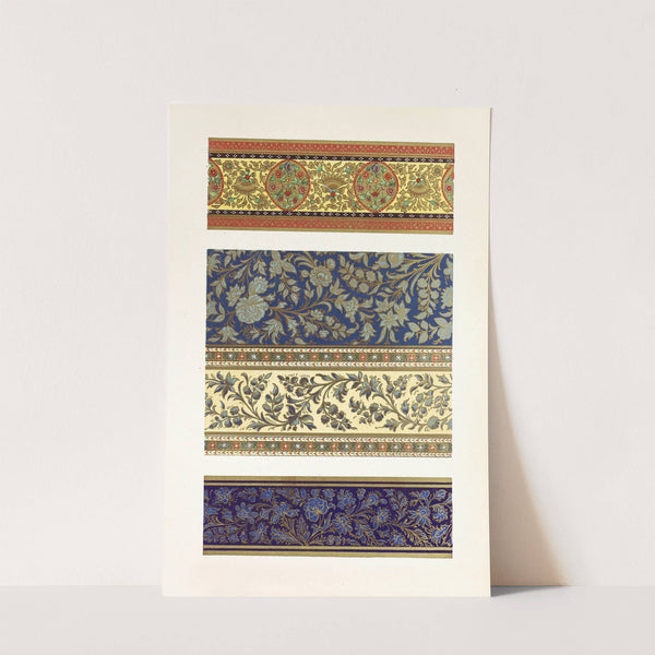 Patterns of Indian Lacquered Work from Writing Boxes (1858) by John Charles Robinson