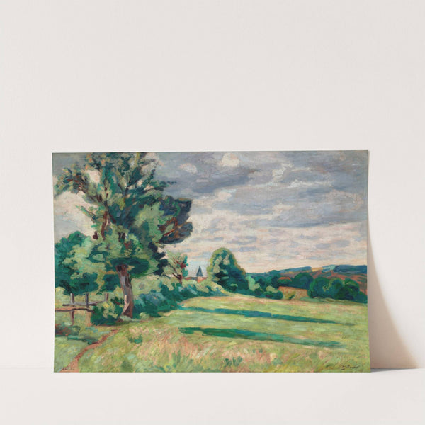 Pâturages des granges, Crozant (1914) by Armand Guillaumin