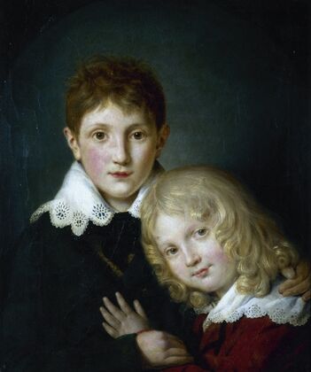 Paul (1804-1880) et Alfred (1810-1857) de Musset enfants