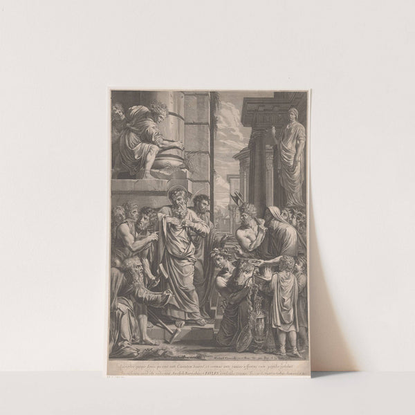 Paul and Barnabas at Lystra (1645) by Francois de Poilly