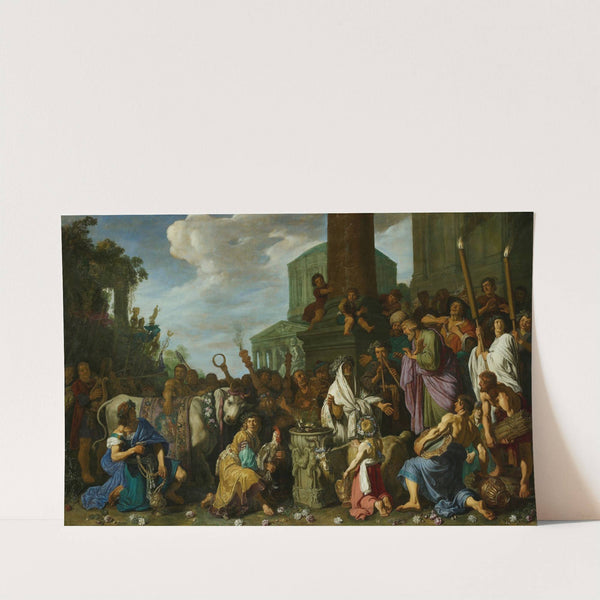 Paul and Barnabas in Lystra by Pieter Lastman