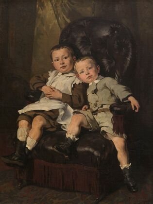 Paul and Edmond Roger, the Artist’s Stepchildren — size preview