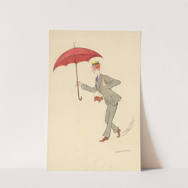 Paul Ardot dans ‘La divorcée’ de Victor Léon (1911) by Yves Marevéry