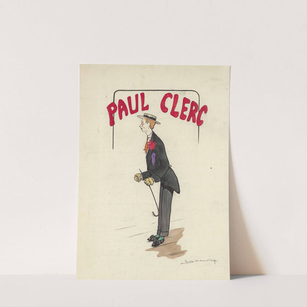 Paul Clerc (1910s) by Yves Marevéry