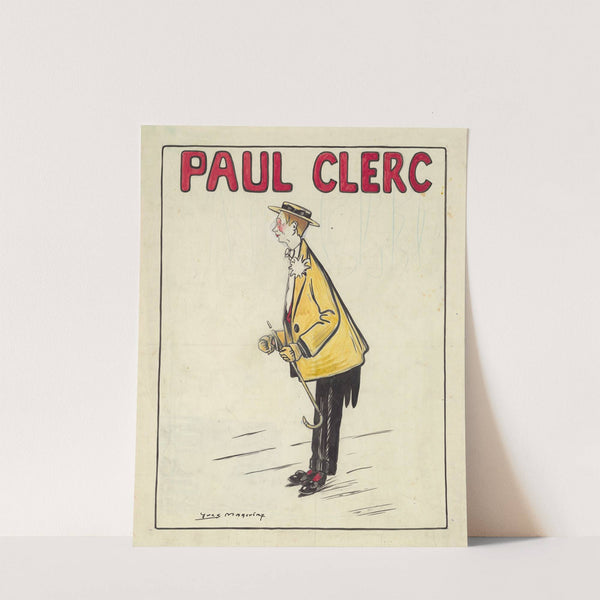 Paul Clerc (1910s) by Yves Marevéry