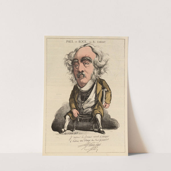 Paul de Kock (1867) by Etienne Carjat