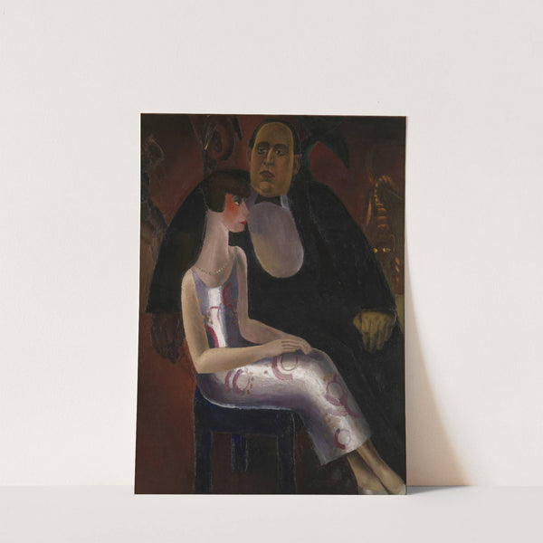 Paul-Gustave van Hecke and his Wife Norine De Schrijver by Frits van den Berghe