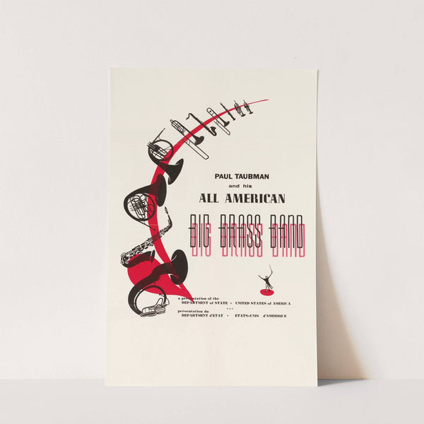 Paul Taubman and his All American Big Brass Band by U.S. Information Agency