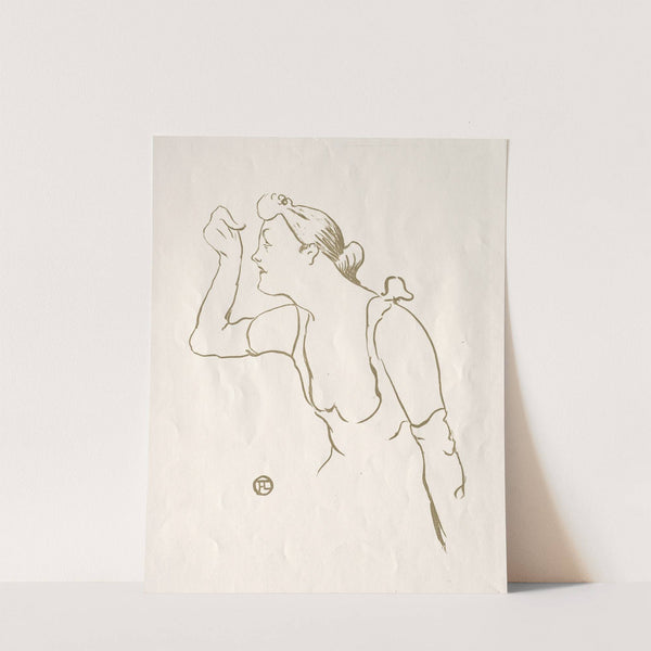 Paula Brébion (1893) by Henri de Toulouse-Lautrec