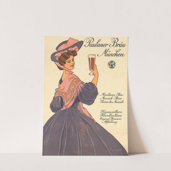 Paulaner-Bräu München (circa 1900) by Ferdinand Freiherr von Reznicek