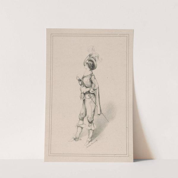 Pauline Duvernay (1836) by Alfred Edward Chalon