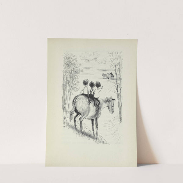 Paul’s Horse Herman Pl. 6 (1958) by Harvey Weiss