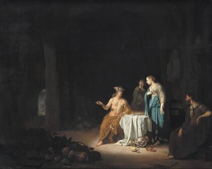 Paulus the Apostle defending himself at the Trial in Caesarea